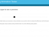 jQuery Easing Animation Tester
